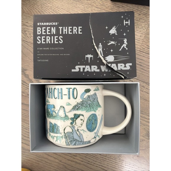Disney Star Wars 2022 Starbucks Been There Mug Ahch-To New May the 4th - Picture 3 of 3